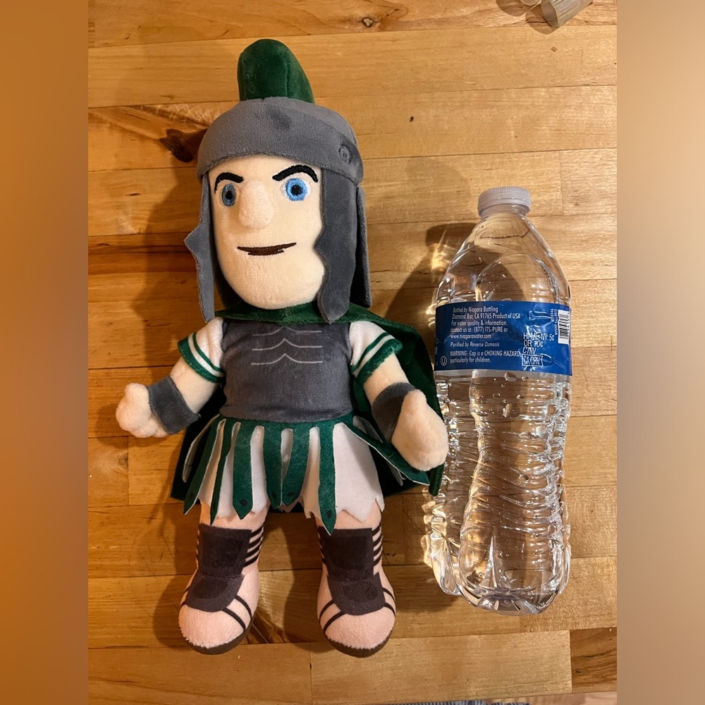 University of Mt. Olive new mascot plush. 7x12”